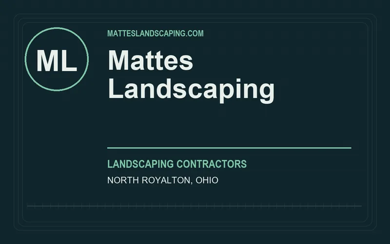 Mattes Landscaping in North Royalton, Ohio