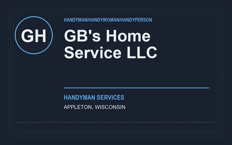 GB's Home Service LLC in Appleton, Wisconsin