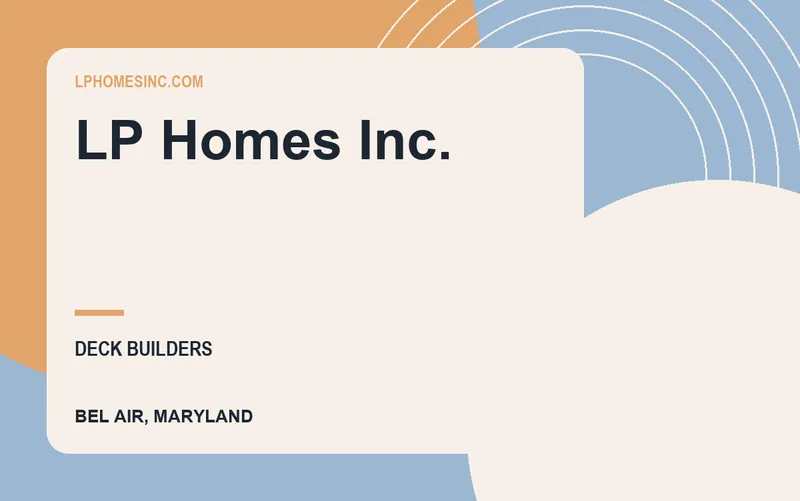 LP Homes Inc. in Bel Air, Maryland