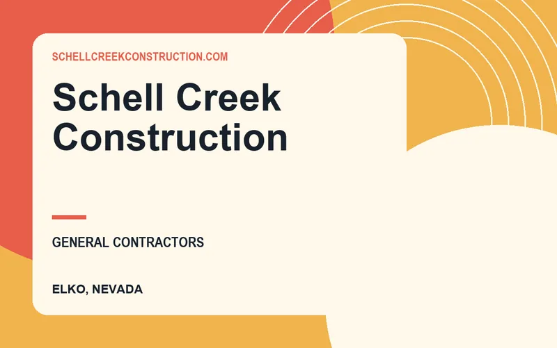 Schell Creek Construction in Elko, Nevada