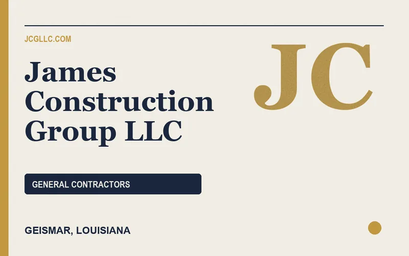 James Construction Group LLC in Geismar, Louisiana