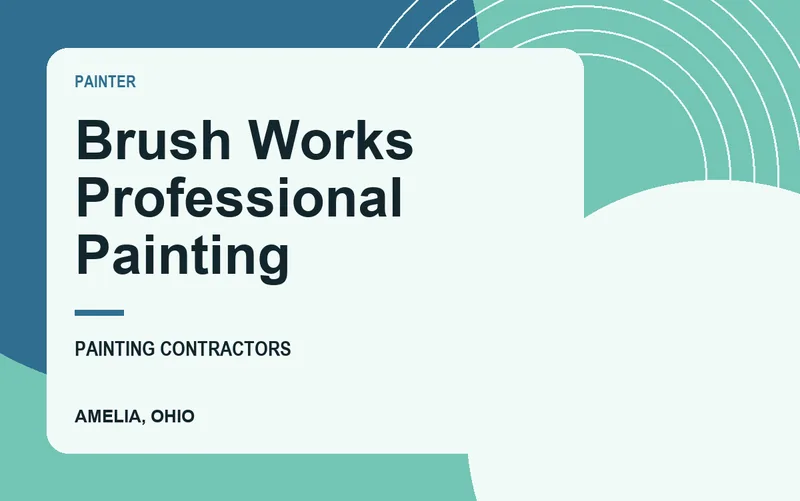 Brush Works Professional Painting in Amelia, Ohio