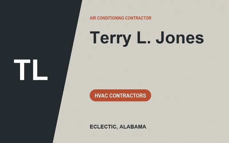 Terry L. Jones in Eclectic, Alabama