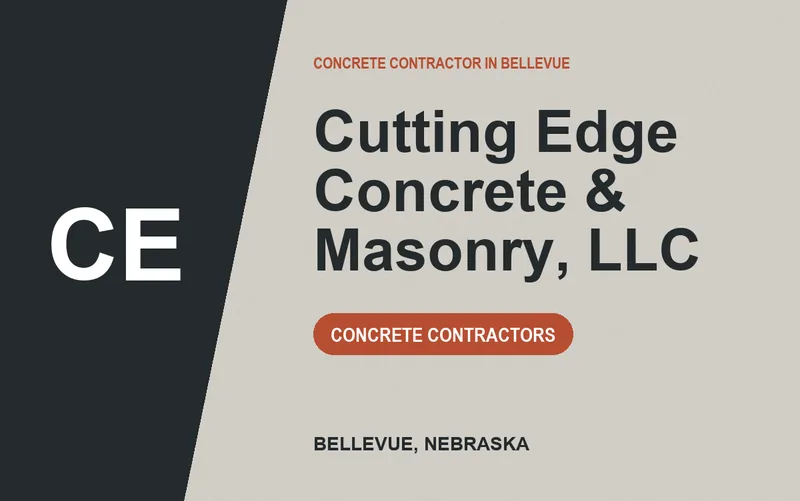 Cutting Edge Concrete & Masonry, LLC in Bellevue, Nebraska