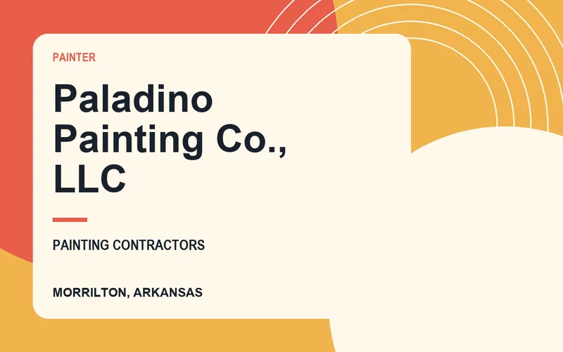 Paladino Painting Co., LLC in Morrilton, Arkansas