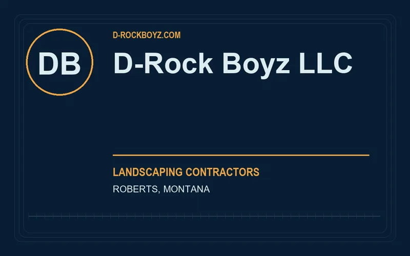 D-Rock Boyz LLC in Roberts, Montana