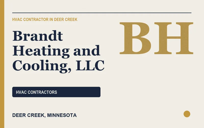 Brandt Heating and Cooling, LLC in Deer Creek, Minnesota