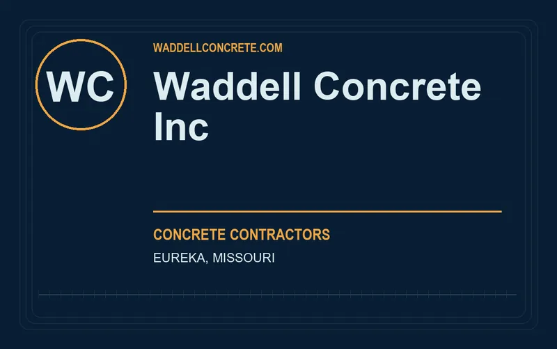 Waddell Concrete Inc in Eureka, Missouri