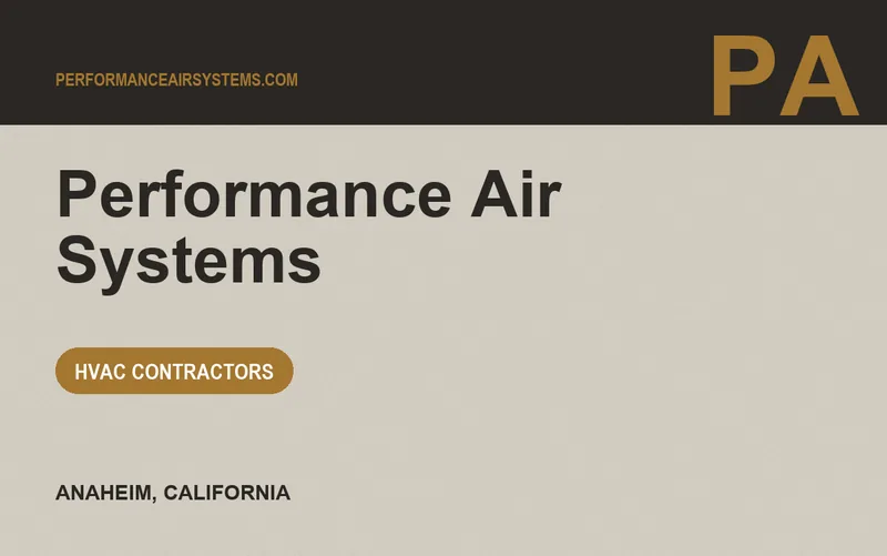 Performance Air Systems in Anaheim, California