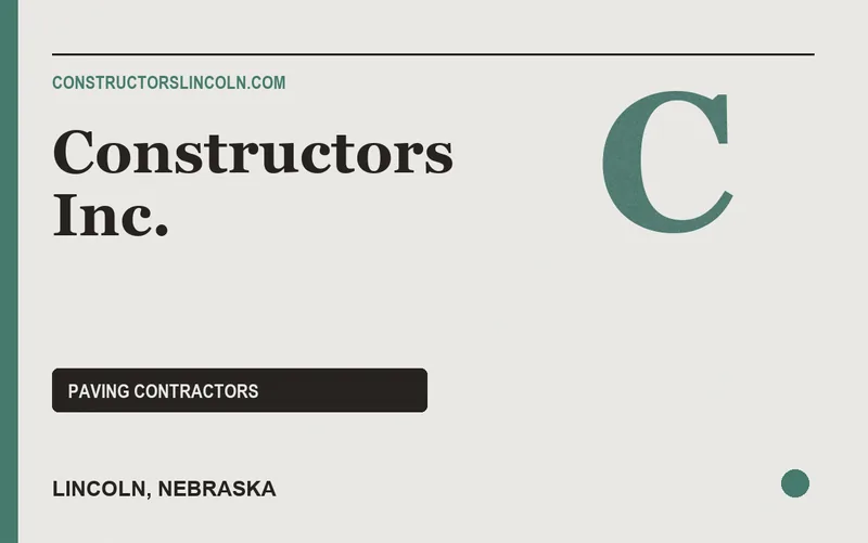 Constructors Inc. in Lincoln, Nebraska
