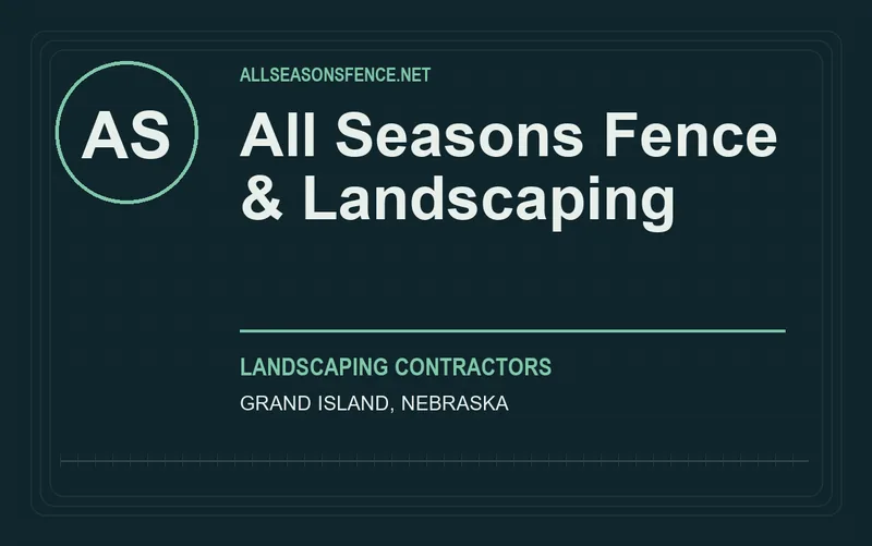 All Seasons Fence & Landscaping in Grand Island, Nebraska
