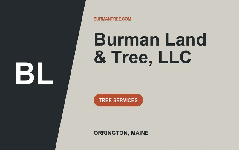 Burman Land & Tree, LLC in Orrington, Maine