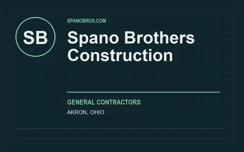 Spano Brothers Construction in Akron, Ohio
