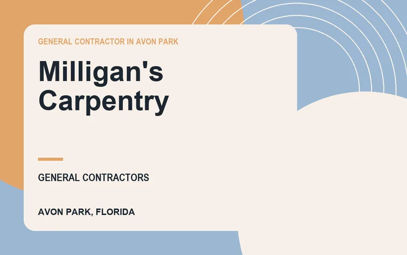 Milligan's Carpentry in Avon Park, Florida