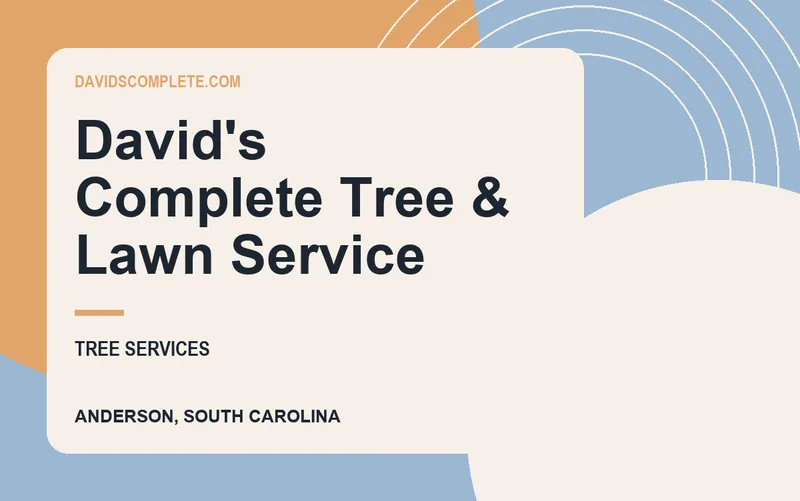 David's Complete Tree & Lawn Service in Anderson, South Carolina