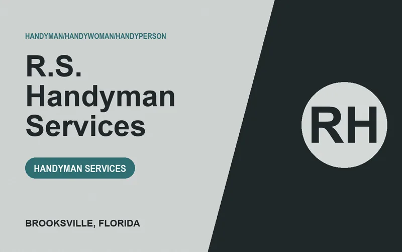 R.S. Handyman Services in Brooksville, Florida
