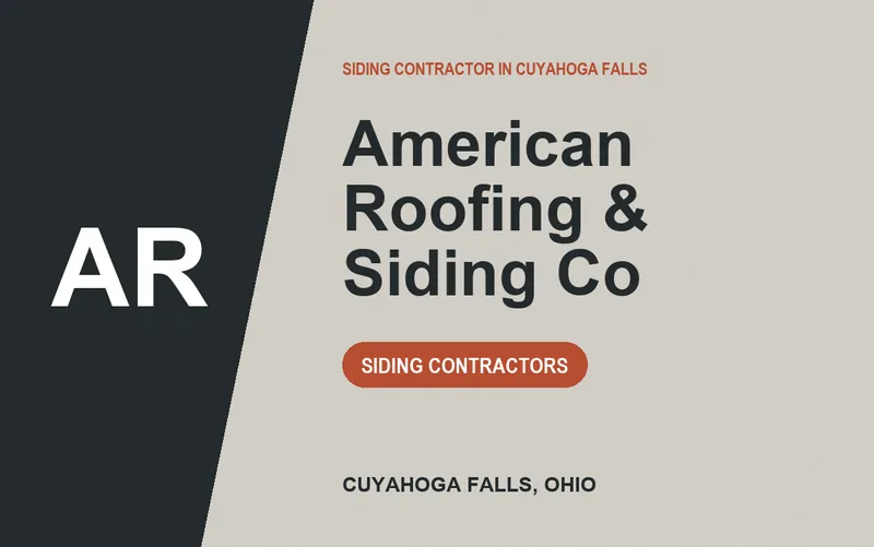 American Roofing & Siding Co in Cuyahoga Falls, Ohio