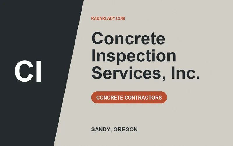 Concrete Inspection Services, Inc. in Sandy, Oregon