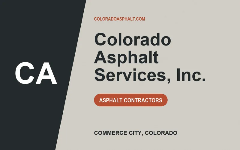 Colorado Asphalt Services, Inc. in Commerce City, Colorado