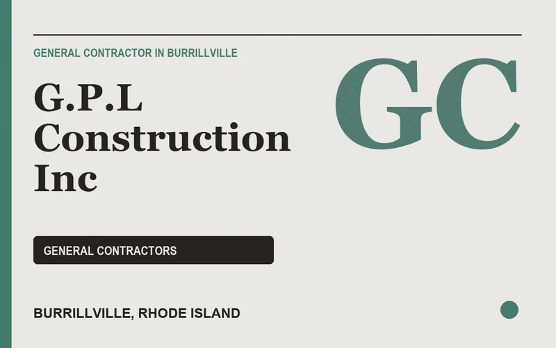 G.P.L Construction Inc in Burrillville, Rhode Island
