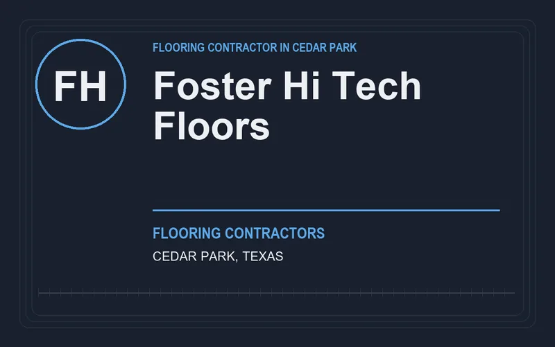 Foster Hi Tech Floors in Cedar Park, Texas