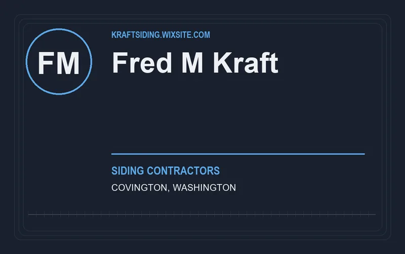 Fred M Kraft in Covington, Washington