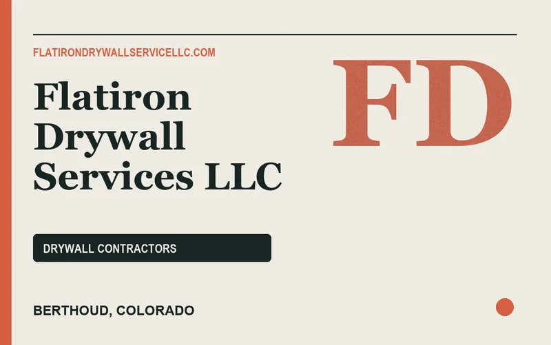 Flatiron Drywall Services LLC in Berthoud, Colorado