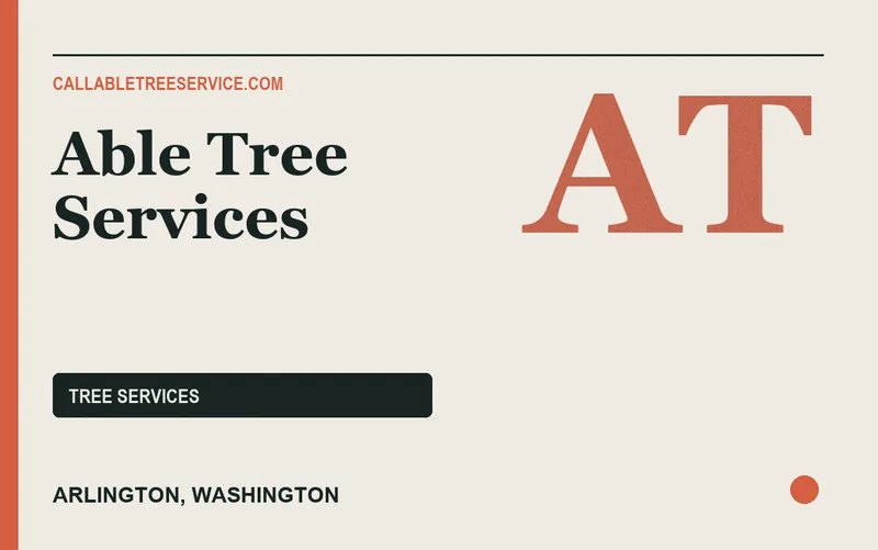 Able Tree Services in Arlington, Washington