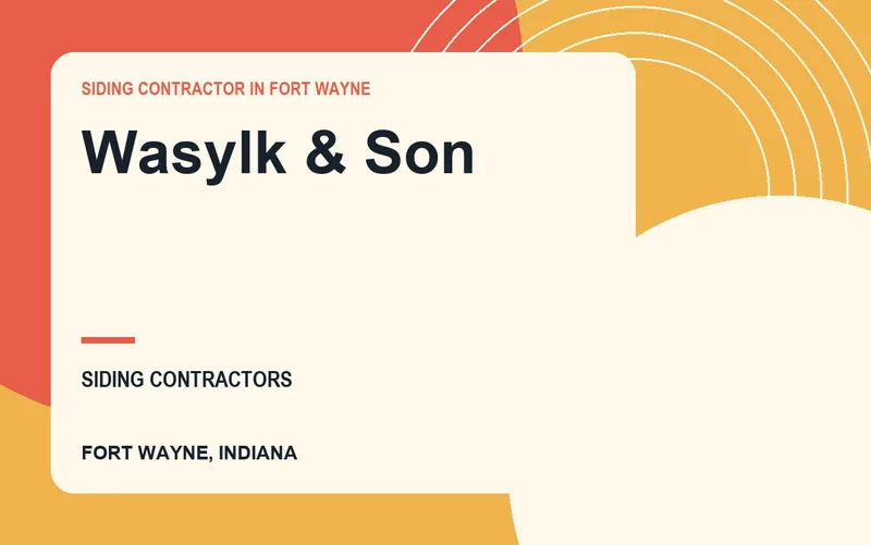 Wasylk & Son in Fort Wayne, Indiana
