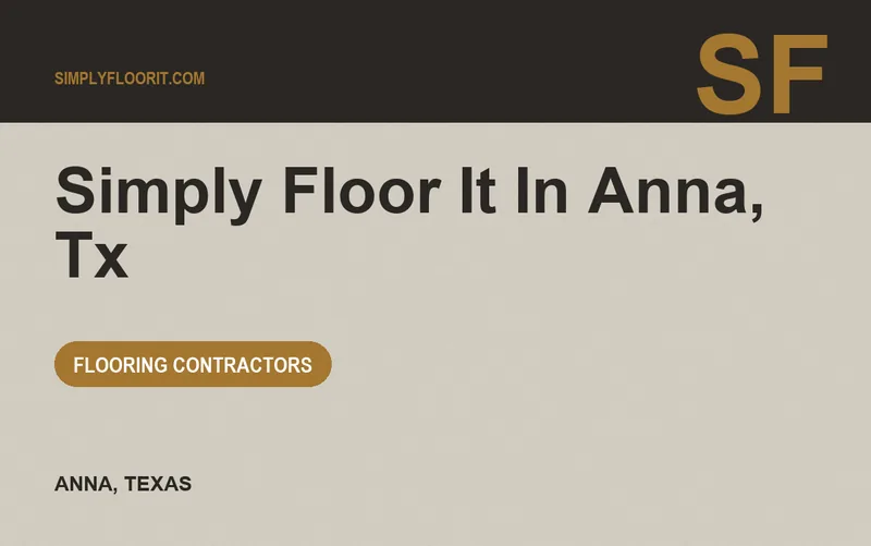 simply floor it in anna, tx in Anna, Texas