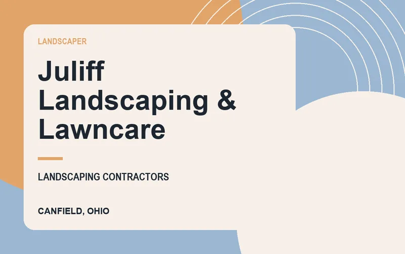 Juliff Landscaping & Lawncare in Canfield, Ohio