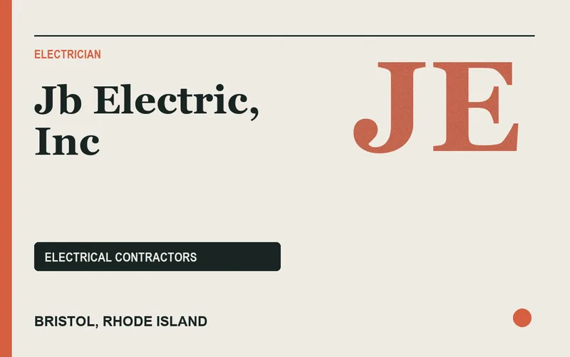 JB ELECTRIC, INC in Bristol, Rhode Island