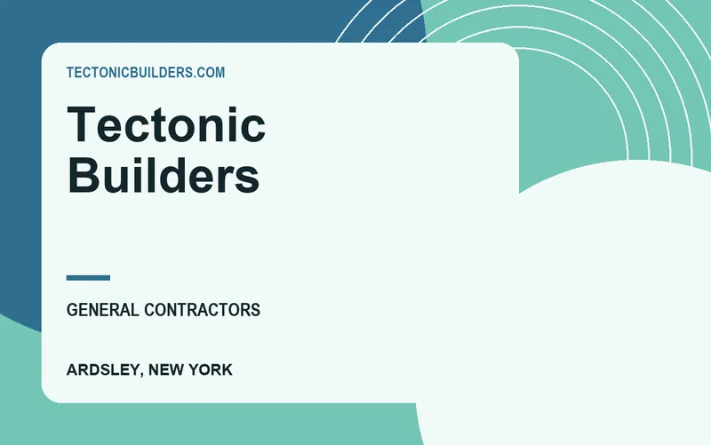 Tectonic Builders in Ardsley, New York