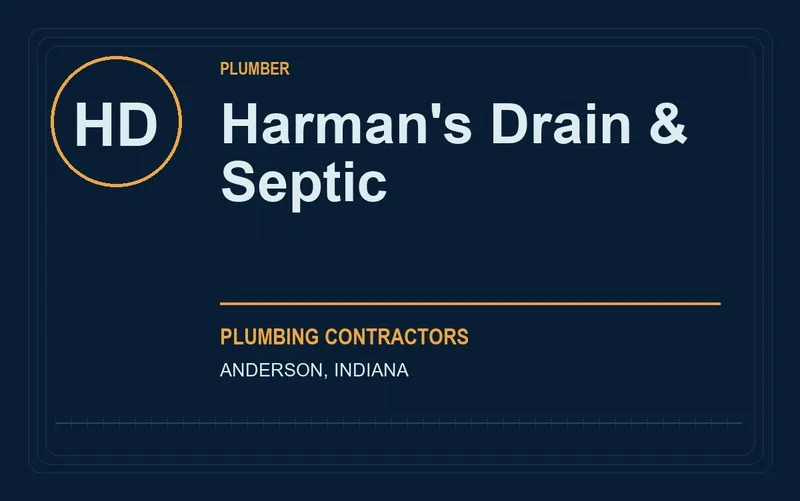 Harman's Drain & Septic in Anderson, Indiana