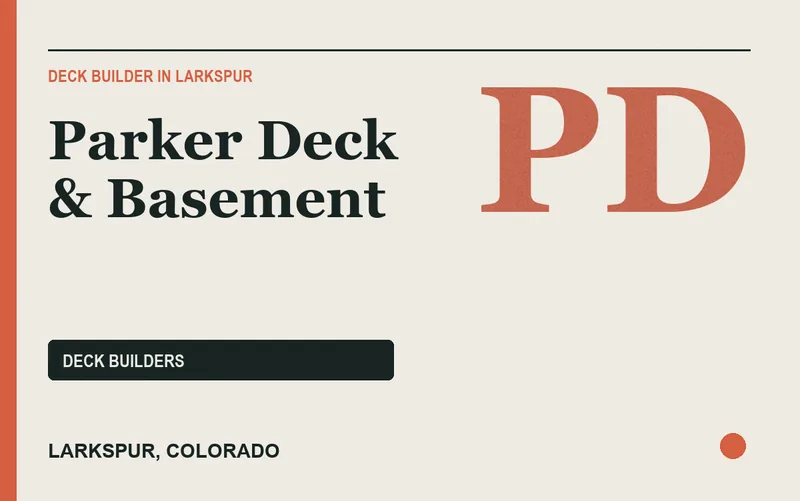 Parker Deck & Basement in Larkspur, Colorado