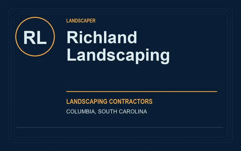 Richland Landscaping in Columbia, South Carolina