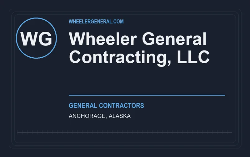 Wheeler General Contracting, LLC in Anchorage, Alaska