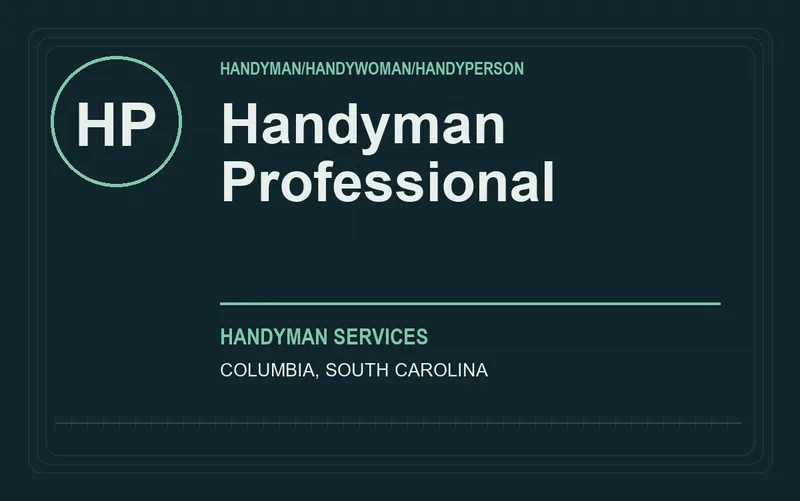 Handyman Professional in Columbia, South Carolina