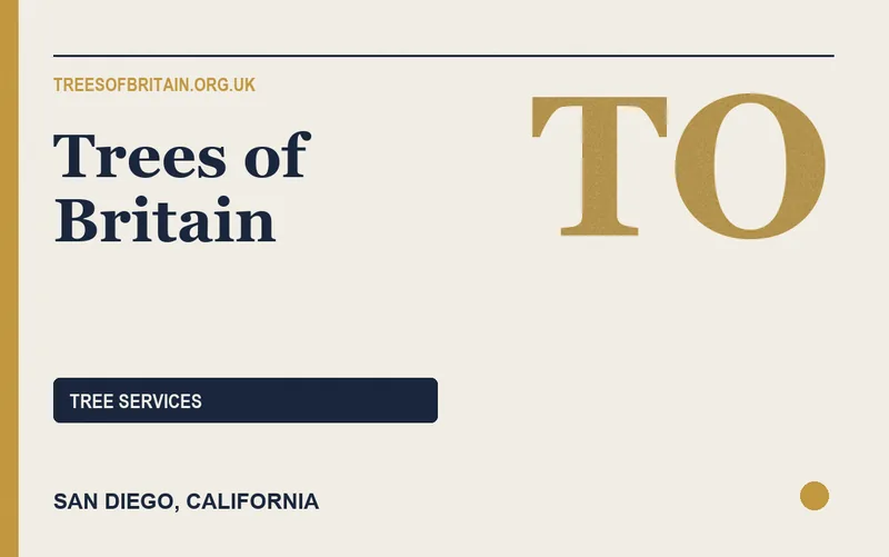 Trees of Britain in San Diego, California