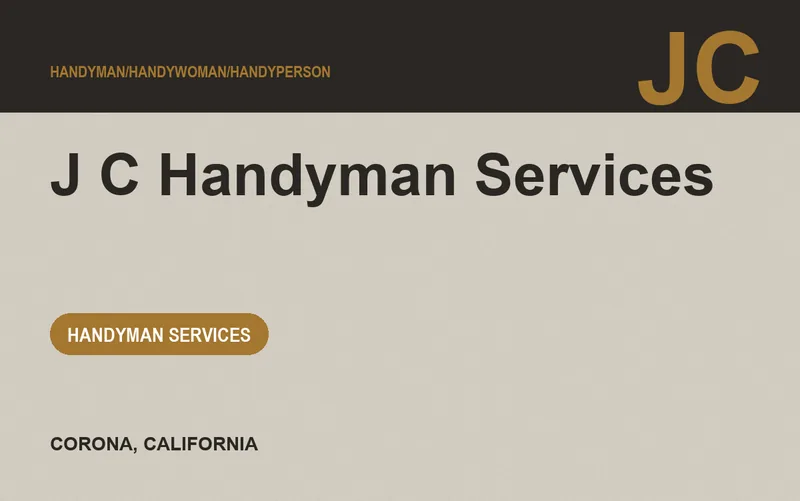 J C Handyman Services in Corona, California