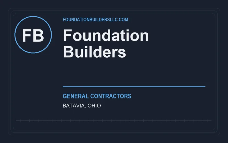Foundation Builders in Batavia, Ohio