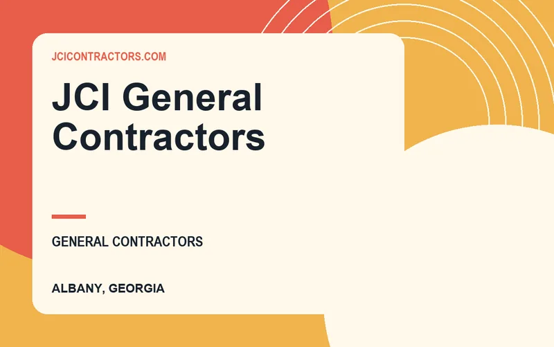 JCI General Contractors in Albany, Georgia