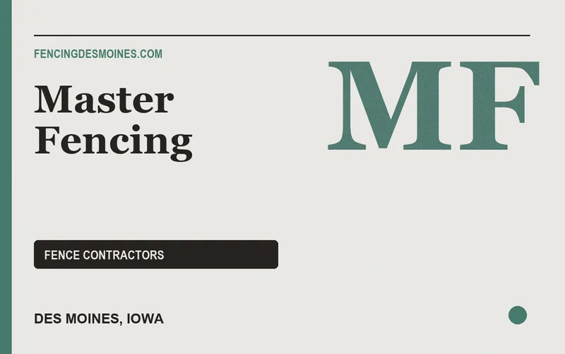 Master Fencing in Des Moines, Iowa