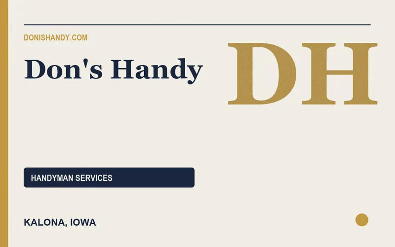 Don's Handy in Kalona, Iowa