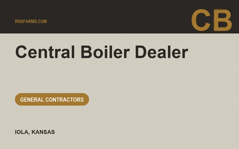 Central Boiler Dealer in Iola, Kansas