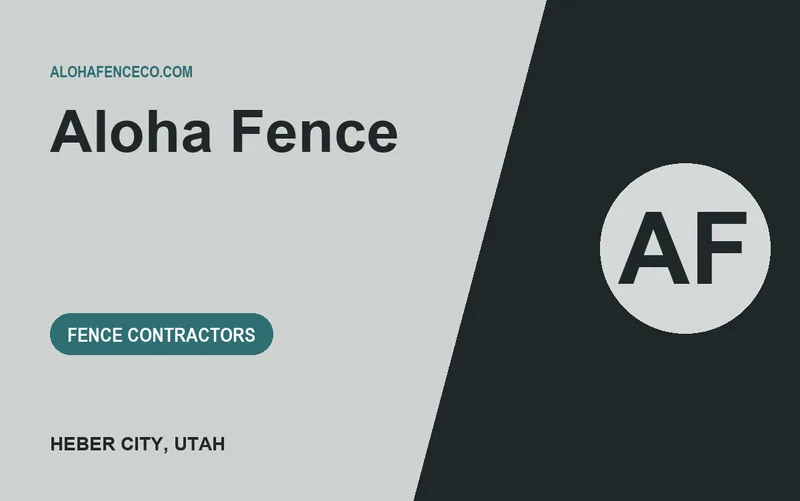 Aloha Fence in Heber City, Utah