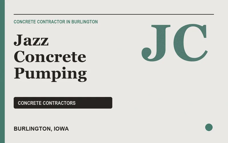 Jazz Concrete Pumping in Burlington, Iowa