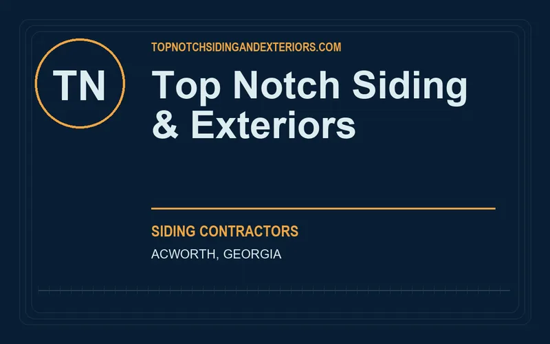 Top Notch Siding & Exteriors in Acworth, Georgia