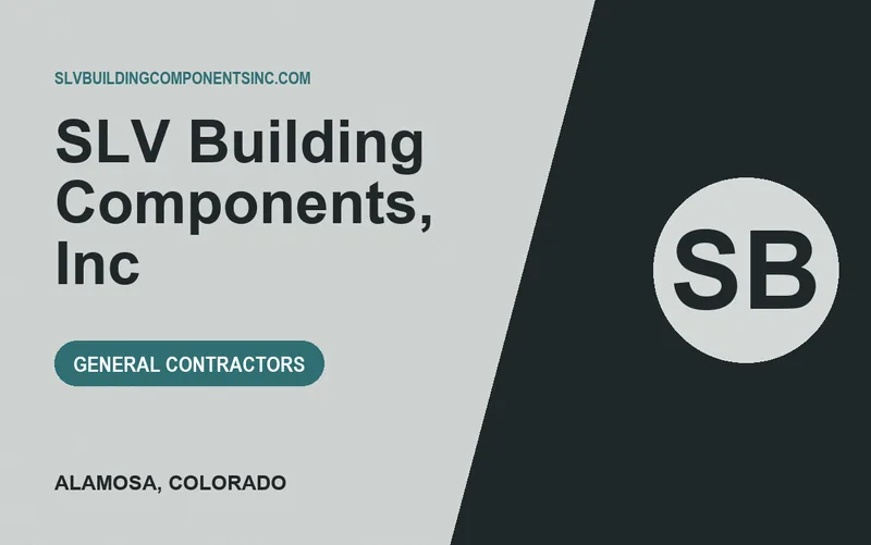 SLV Building Components, Inc in Alamosa, Colorado