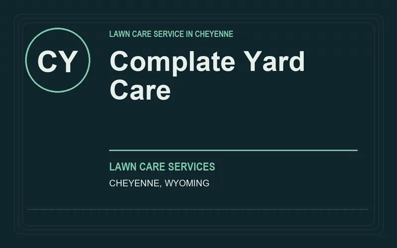 complate yard care in Cheyenne, Wyoming